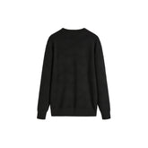 Men's Crew Neck Jacquard Pullover